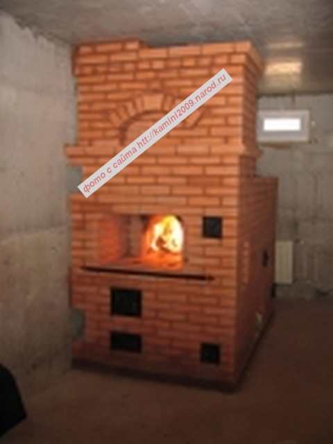 Печь русская без лежанки Печь русская без лежанки